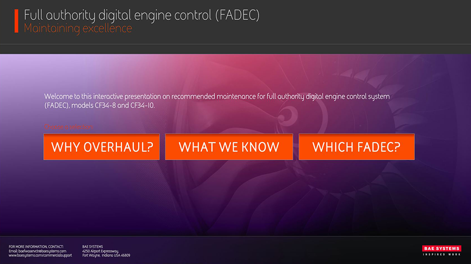 CF34 FADEC interactive