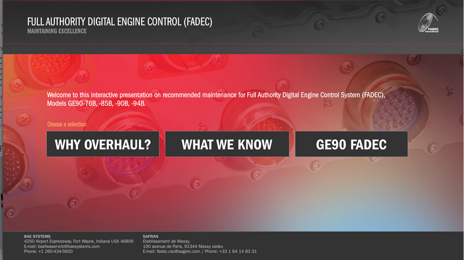 FADEC 3 interactive